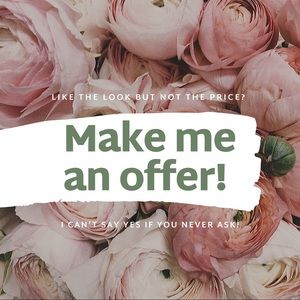 All Reasonable Offers Welcome! 💛